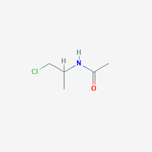 molecular formula C5H10ClNO B2932887 N-(1-chloropropan-2-yl)acetamide CAS No. 817-78-7