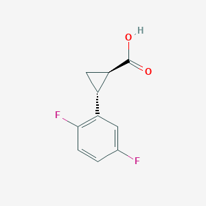 (1R,2R)-2-(2,5-difluorophenyl)cyclopropane-1-carboxylic acid