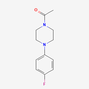 1-[4-(4-Fluorophenyl)piperazin-1-yl]ethanone