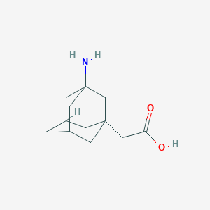 molecular formula C12H19NO2 B2933020 (3-Amino-adamantan-1-yl)-acetic acid CAS No. 103360-61-8; 75667-94-6