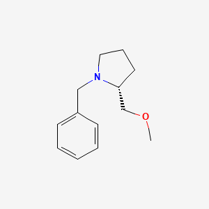 molecular formula C13H19NO B2933024 (2R)-1-苄基-2-(甲氧基甲基)吡咯烷 CAS No. 1884310-07-9