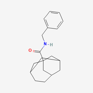 N-benzyltricyclo[4.3.1.1(3,8)]undecane-1-carboxamide