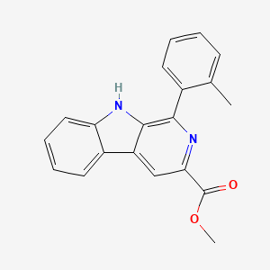 methyl 1-(2-methylphenyl)-9H-beta-carboline-3-carboxylate