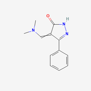 4-(dimethylaminomethylidene)-3-phenyl-1H-pyrazol-5-one