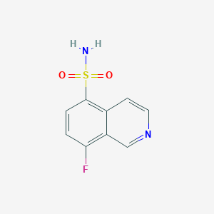8-Fluoroisoquinoline-5-sulfonamide
