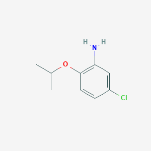 molecular formula C9H12ClNO B2933204 5-Chloro-2-isopropoxyaniline CAS No. 937621-93-7