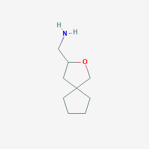 {2-Oxaspiro[4.4]nonan-3-yl}methanamine