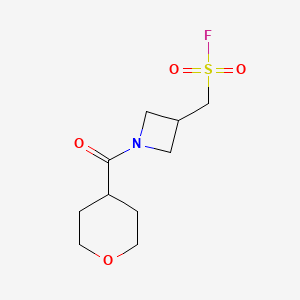 [1-(Oxane-4-carbonyl)azetidin-3-yl]methanesulfonyl fluoride