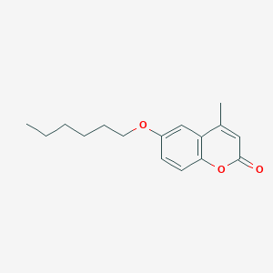 6-(hexyloxy)-4-methyl-2H-chromen-2-one