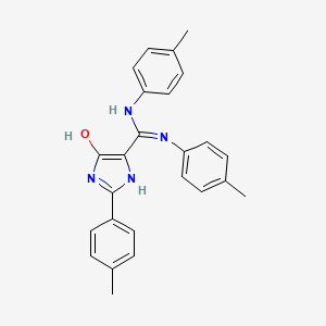 4-(bis(p-tolylamino)methylene)-2-(p-tolyl)-1H-imidazol-5(4H)-one