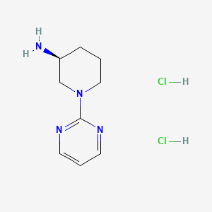 (S)-1-(Pyrimidin-2-yl)piperidin-3-amine dihydrochloride