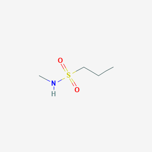 molecular formula C4H11NO2S B2933386 N-Methylpropane-1-sulfonamide CAS No. 25855-60-1