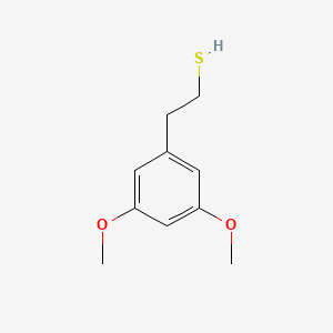 molecular formula C10H14O2S B2933524 2-(3,5-二甲氧基苯基)乙硫醇 CAS No. 1443336-52-4