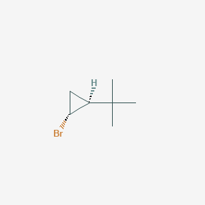 molecular formula C7H13Br B2933539 (1R,2S)-1-bromo-2-tert-butylcyclopropane CAS No. 32728-88-4