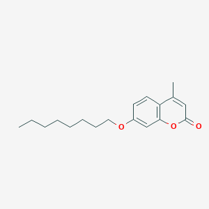 molecular formula C18H24O3 B293357 4-methyl-7-(octyloxy)-2H-chromen-2-one 
