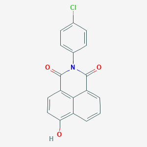 2-(4-Chloro-phenyl)-6-hydroxy-benzo[de]isoquinoline-1,3-dione