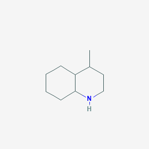 molecular formula C10H19N B2933744 4-Methyl-decahydroquinoline CAS No. 837365-31-8