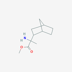 Methyl 2-amino-2-(2-bicyclo[2.2.1]heptanyl)propanoate