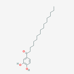 1-(3,4-Dihydroxyphenyl)heptadecan-1-one