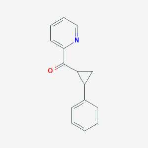 (2-Phenylcyclopropyl)(2-pyridinyl)methanone