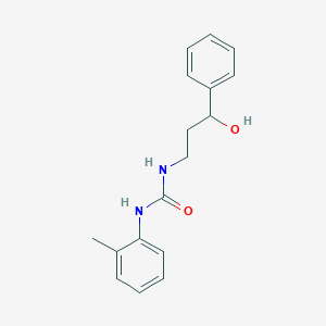 1-(3-Hydroxy-3-phenylpropyl)-3-(o-tolyl)urea