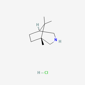 (1R,5S)-1,8,8-Trimethyl-3-azabicyclo[3.2.1]octane;hydrochloride