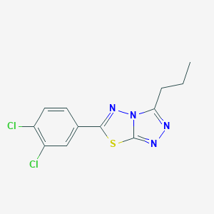 6-(3,4-Dichlorophenyl)-3-propyl[1,2,4]triazolo[3,4-b][1,3,4]thiadiazole