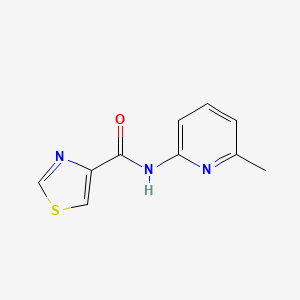 molecular formula C10H9N3OS B2934005 N-(6-methylpyridin-2-yl)thiazole-4-carboxamide CAS No. 1408192-69-7