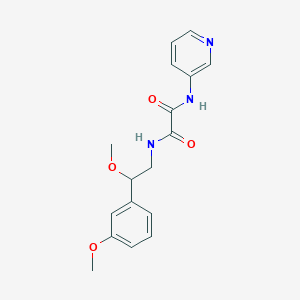 N1-(2-methoxy-2-(3-methoxyphenyl)ethyl)-N2-(pyridin-3-yl)oxalamide