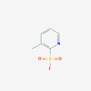molecular formula C6H6FNO2S B2934011 3-Methylpyridine-2-sulfonyl fluoride CAS No. 1785296-79-8