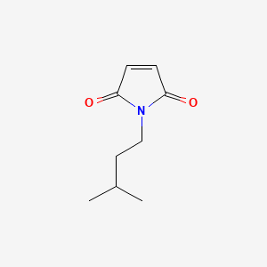 molecular formula C9H13NO2 B2934017 1-(3-methylbutyl)-2,5-dihydro-1H-pyrrole-2,5-dione CAS No. 46007-35-6