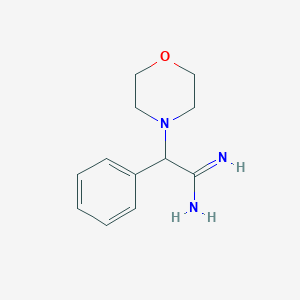 2-Morpholin-4-yl-2-phenylethanimidamide