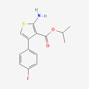 Isopropyl 2-amino-4-(4-fluorophenyl)thiophene-3-carboxylate