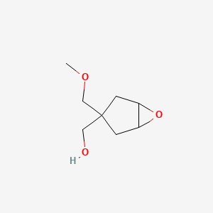 [3-(Methoxymethyl)-6-oxabicyclo[3.1.0]hexan-3-yl]methanol