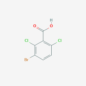 molecular formula C7H3BrCl2O2 B2934150 3-溴-2,6-二氯苯甲酸 CAS No. 80257-12-1