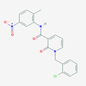 1-(2-chlorobenzyl)-N-(2-methyl-5-nitrophenyl)-2-oxo-1,2-dihydropyridine-3-carboxamide