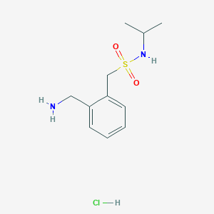 1-[2-(Aminomethyl)phenyl]-N-isoproplmethane-sulfonamide hydrochloride