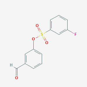 (3-Formylphenyl) 3-fluorobenzenesulfonate
