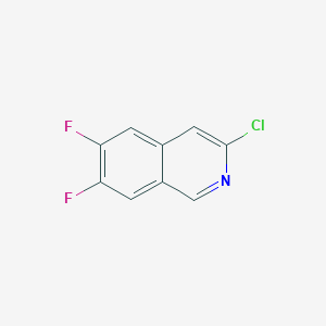 3-Chloro-6,7-difluoroisoquinoline