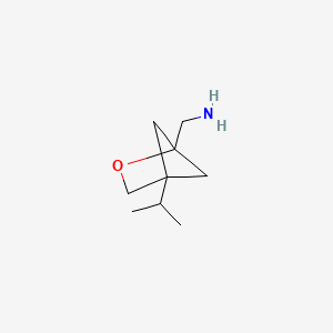 (4-Propan-2-yl-2-oxabicyclo[2.1.1]hexan-1-yl)methanamine