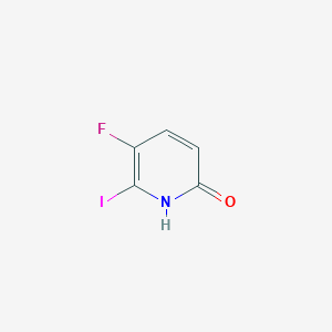 molecular formula C5H3FINO B2934448 3-Fluoro-6-hydroxy-2-iodopyridine CAS No. 1803857-23-9