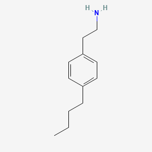 molecular formula C12H19N B2934482 2-(4-Butylphenyl)ethanamine CAS No. 743355-59-1