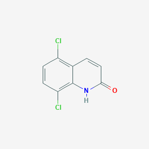 molecular formula C9H5Cl2NO B2934525 5,8-Dichloroquinolin-2-ol CAS No. 1343820-38-1