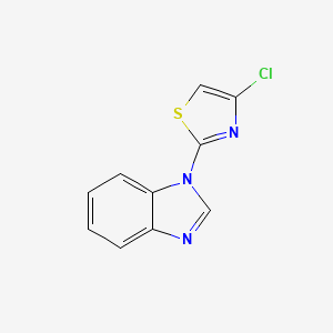 1-(4-chloro-1,3-thiazol-2-yl)-1H-1,3-benzodiazole