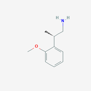 [(S)-beta-Methyl-2-methoxyphenethyl]amine