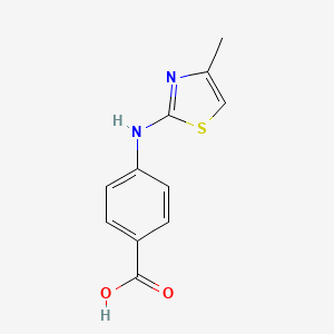 4-[(4-methyl-1,3-thiazol-2-yl)amino]benzoic Acid
