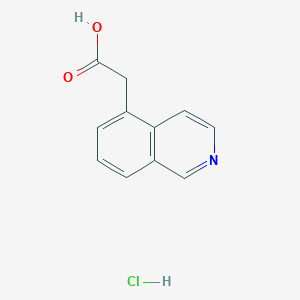 2-(Isoquinolin-5-yl)acetic acid hydrochloride