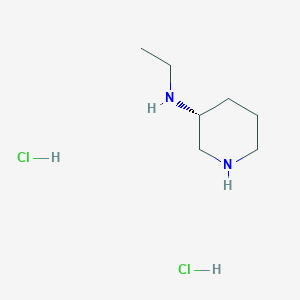 molecular formula C7H18Cl2N2 B2934820 (R)-N-Ethylpiperidin-3-amine dihydrochloride CAS No. 1332765-97-5