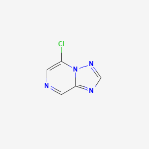 molecular formula C5H3ClN4 B2934845 5-Chloro-[1,2,4]triazolo[1,5-a]pyrazine CAS No. 42399-82-6