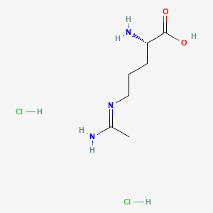 molecular formula C7H17Cl2N3O2 B2934862 L-Nio dihydrochloride CAS No. 159190-44-0; 36889-13-1